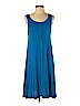 Ann Taylor LOFT Blue Casual Dress Size S - photo 1