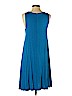 Ann Taylor LOFT Blue Casual Dress Size S - photo 2