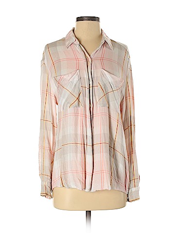 Express Long Sleeve Button-Down Shirt (view 1)