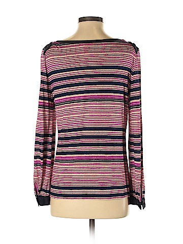 Tory Burch Long Sleeve Silk Top (view 2)