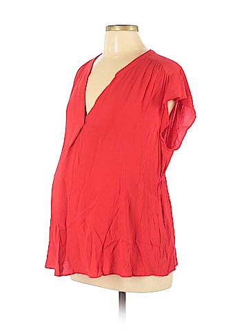 H&M Mama Short Sleeve Blouse (view 1)
