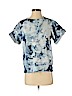 Current/Elliott 100% Cotton Blue Short Sleeve T-Shirt Size Sm (1) - photo 1