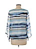 New Directions 100% Polyester Blue 3/4 Sleeve Blouse Size M - photo 2