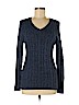 Croft & Barrow 100% Cotton Blue Pullover Sweater Size M - photo 1