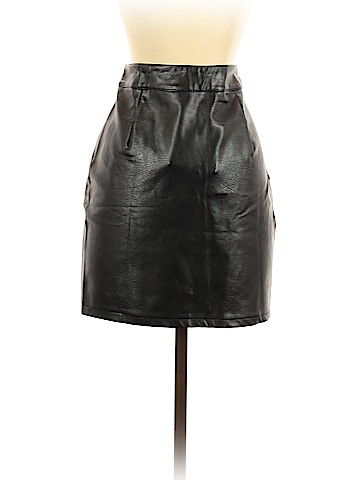SEEK The Label Faux Leather Skirt (view 2)