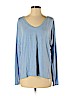 Zella Blue Long Sleeve Top Size S - photo 1
