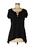 Maurices Black Short Sleeve Top Size M - photo 1