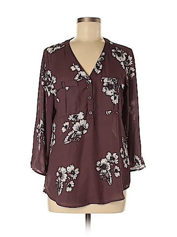 Maurices Long Sleeve Blouse (view 1)