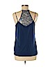 Maurices 100% Polyester Blue Sleeveless Top Size M - photo 2