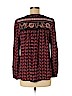 Xhilaration 100% Rayon Red Long Sleeve Blouse Size M - photo 2