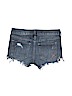 Express Jeans Blue Denim Shorts Size 00 - photo 2