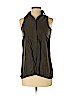 Athleta 100% Tencel Green Sleeveless Blouse Size XXS - photo 1