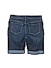 Gap Solid Blue Denim Shorts Size 10 - photo 2