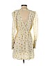 Xtaren 100% Polyester Ivory Casual Dress Size S - photo 2