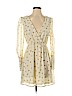 Xtaren 100% Polyester Ivory Casual Dress Size S - photo 1