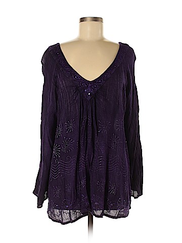 India Boutique 3/4 Sleeve Top (view 1)