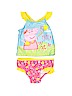 Peppa Pig Graphic Blue Two Piece Swimsuit Size 2T - photo 1