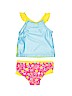 Peppa Pig Graphic Blue Two Piece Swimsuit Size 2T - photo 2