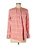 Old Navy Orange Long Sleeve Blouse Size M - photo 1