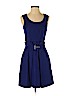 10 Crosby Derek Lam Blue Casual Dress Size 10 - photo 1