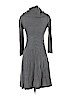 Eliza J 100% Acrylic Gray Casual Dress Size S - photo 2