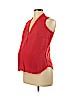 Kika Red Sleeveless Blouse Size 6 (2) - photo 1