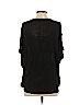 Ella Moss Black Short Sleeve Top Size S - photo 2