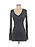 BCBGMAXAZRIA Gray Long Sleeve T-Shirt Size XS - photo 1