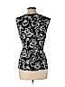 Laura Ashley Black Sleeveless Top Size L - photo 2