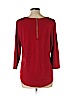 Chico's Red 3/4 Sleeve Top Size Lg (2) - photo 2