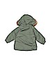 H&M 100% Polyester Green Coat Size 9-12 mo - photo 2