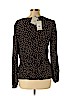 Boden 100% Viscose Black Long Sleeve Blouse Size 12 - photo 2