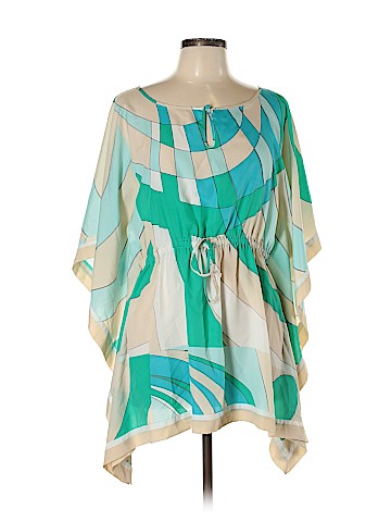 New York & Company Short Sleeve Blouse (view 1)