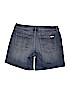 White House Black Market Blue Denim Shorts Size 8 - photo 2