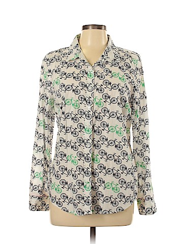 Crown & Ivy Long Sleeve Button-Down Shirt (view 1)