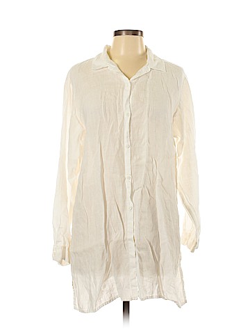 Eileen Fisher Long Sleeve Button-Down Shirt (view 1)