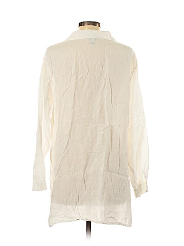 Eileen Fisher Long Sleeve Button-Down Shirt (view 2)