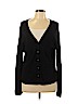 City Silk Black Cardigan Size XL - photo 1