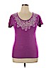 PrAna Purple Short Sleeve T-Shirt Size XL - photo 1