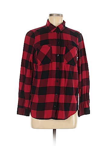 Divided by H&M Long Sleeve Button-Down Shirt (view 1)