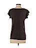 Ann Taylor LOFT Outlet Brown Short Sleeve Top Size S - photo 2