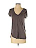 H by Bordeaux Gray Short Sleeve T-Shirt Size S - photo 1