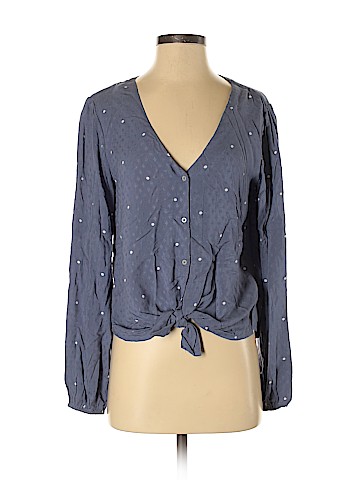 Abercrombie & Fitch Long Sleeve Blouse (view 1)