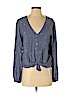 Abercrombie & Fitch 100% Viscose Blue Long Sleeve Blouse Size S - photo 1