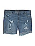 Universal Thread Blue Denim Shorts Size 24 - photo 1