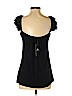 iB Diffusion 100% Rayon Black Short Sleeve Top Size S - photo 2
