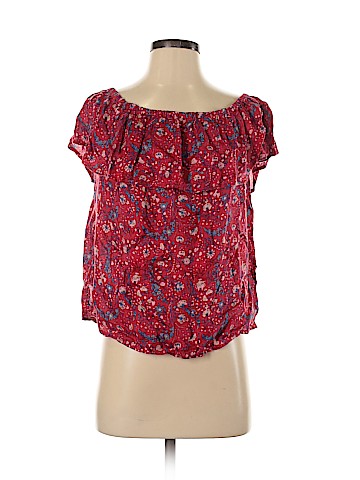 Lucky Brand Short Sleeve Blouse (view 1)