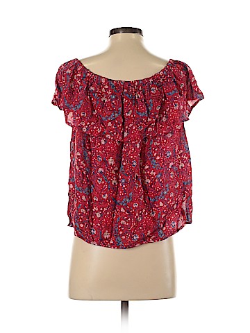 Lucky Brand Short Sleeve Blouse (view 2)