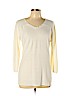 Carolyn Taylor 100% Acrylic Ivory Pullover Sweater Size L - photo 1