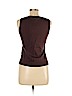 August Silk Brown Sleeveless Top Size M - photo 2